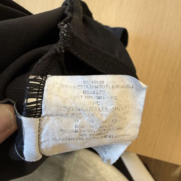 Miraclesuit 6552363 Tigre Sombre One-Piece Swimsuit Size 16 Black Xx1056 - Picture 8 of 8